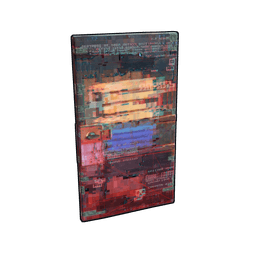 Corrupted Metal Door