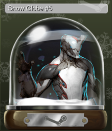 Series 1 - Card 5 of 10 - Snow Globe #5