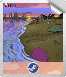 Series 1 - Card 5 of 10 - Beach