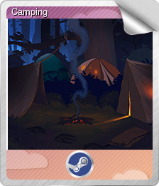 Series 1 - Card 7 of 10 - Camping