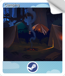 Series 1 - Card 7 of 10 - Camping