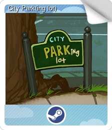 Series 1 - Card 3 of 10 - City Park(ing lot)