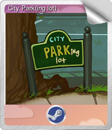 Series 1 - Card 3 of 10 - City Park(ing lot)