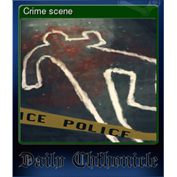 Crime scene (Trading Card)