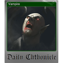 Vampire (Foil Trading Card)