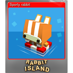 Sporty rabbit (Foil)