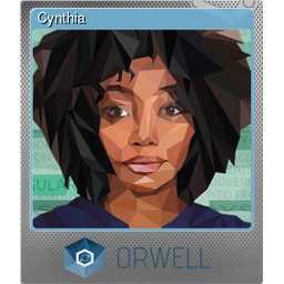 Cynthia (Foil Trading Card)