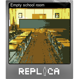 Empty school room (Foil)
