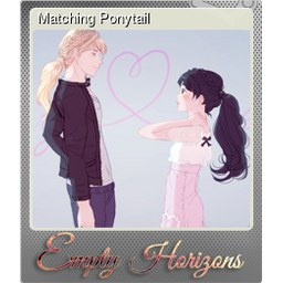 Matching Ponytail (Foil Trading Card)