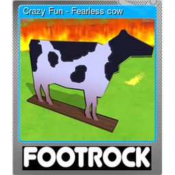 Crazy Fun - Fearless cow (Foil)