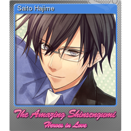 Saito Hajime (Foil Trading Card)