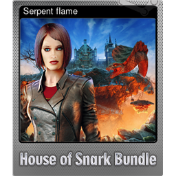 Serpent flame (Foil Trading Card)