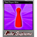Red Player Wins (Foil)