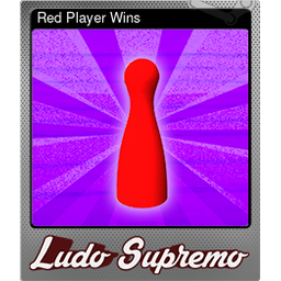 Red Player Wins (Foil)