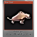 Boar Card (Foil)