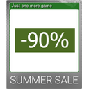 Just one more game (Foil)