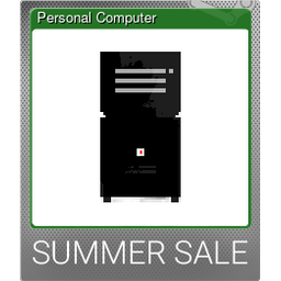 Personal Computer (Foil Trading Card)