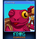 Purple frog