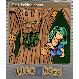 Safe behind cover (Foil)