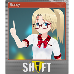 Sandy (Foil Trading Card)
