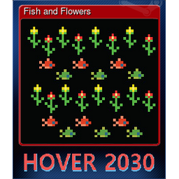 Fish and Flowers (Trading Card)