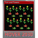 Fish and Flowers (Foil Trading Card)