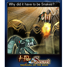 Why did it have to be Snakes?