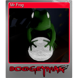 Mr Frog (Foil Trading Card)