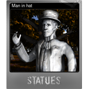 Man in hat (Foil Trading Card)