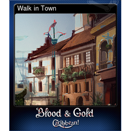 Walk in Town (Trading Card)
