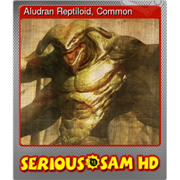 Aludran Reptiloid, Common (Foil)