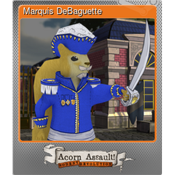 Marquis DeBaguette (Foil Trading Card)