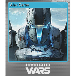 Alex Carter (Foil Trading Card)