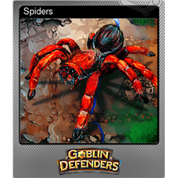 Spiders (Foil Trading Card)