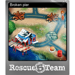 Broken pier (Foil Trading Card)
