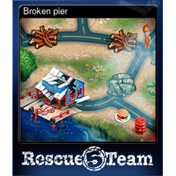 Broken pier (Trading Card)