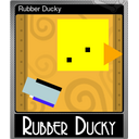 Rubber Ducky (Foil Trading Card)