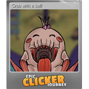 Crab with a ball (Foil)