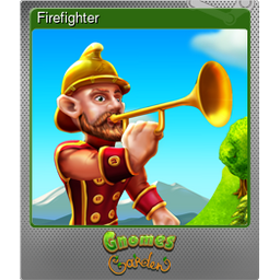 Firefighter (Foil Trading Card)