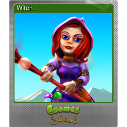 Witch (Foil Trading Card)