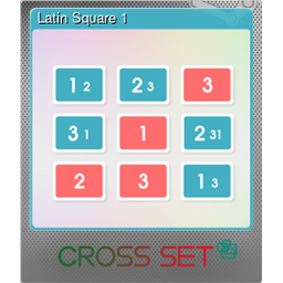Latin Square 1 (Foil)