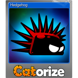 Hedgehog (Foil Trading Card)