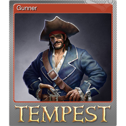 Gunner (Foil Trading Card)