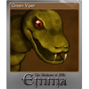 Green Viper (Foil Trading Card)