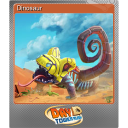 Dinosaur (Foil Trading Card)