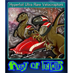 Hyperfoil Ultra Rare Velociraptors