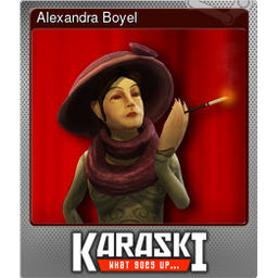Alexandra Boyel (Foil Trading Card)