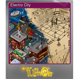 Electro City (Foil Trading Card)
