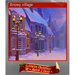 Snowy village (Foil)