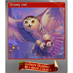 Snowy owl (Foil)